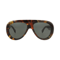 Gucci Aviator-Frame Recycled Acetate Sunglasses — Brown