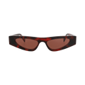 Gucci Cat Eye-Frame Recycled Acetate Sunglasses — Brown