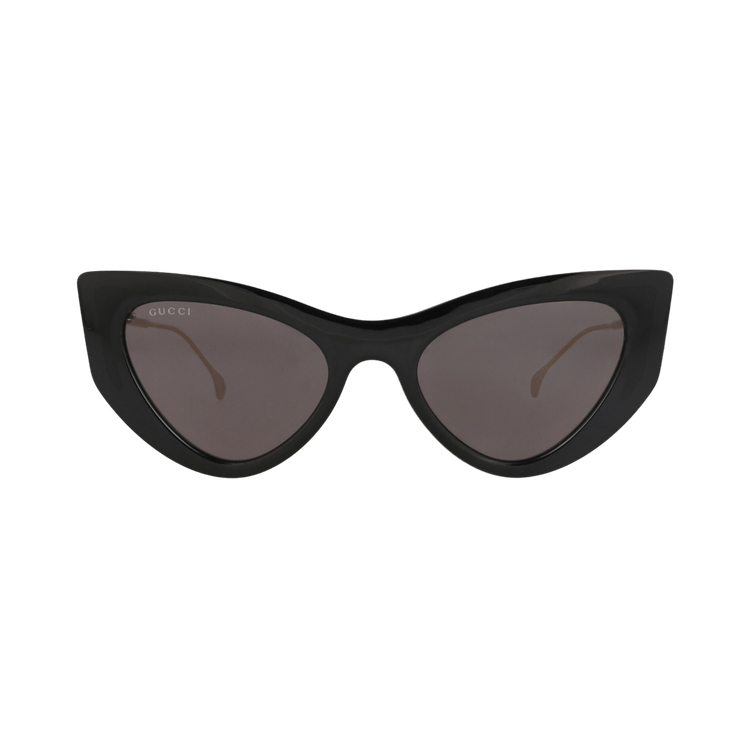Gucci Cat Eye-Frame Injection Sunglasses — Black