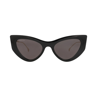 Gucci Cat Eye-Frame Injection Sunglasses — Black