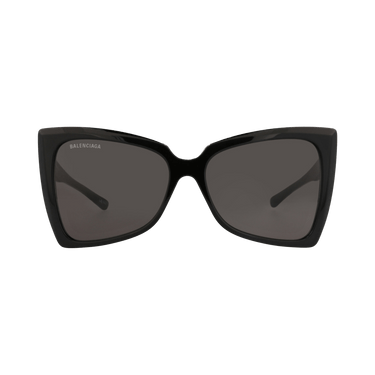 Balenciaga Cat Eye-Frame Acetate Sunglasses — Black