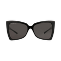 Balenciaga Cat Eye-Frame Acetate Sunglasses — Black