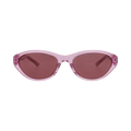 Balenciaga Cat Eye-Frame Recycled Acetate Sunglasses — Purple