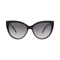 Saint Laurent Cat Eye-Frame Acetate Sunglasses — Black