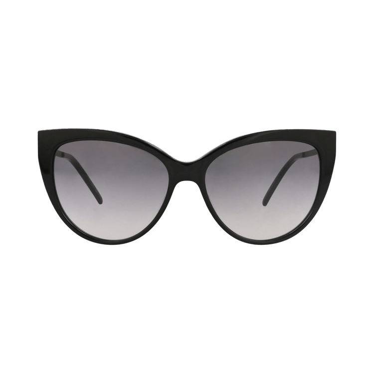Saint Laurent Cat Eye-Frame Acetate Sunglasses — Black