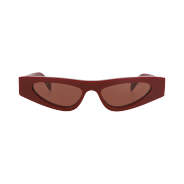 Gucci Cat Eye-Frame Recycled Acetate Sunglasses — Red
