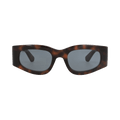 Gucci Square-Frame Recycled Acetate Sunglasses — Brown
