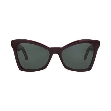 Balenciaga Cat Eye-Frame Acetate Sunglasses — Purple