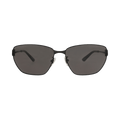 Balenciaga Cat Eye-Frame Metal Sunglasses — Black
