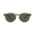 Gucci Round-Frame Recycled Acetate Sunglasses — Brown