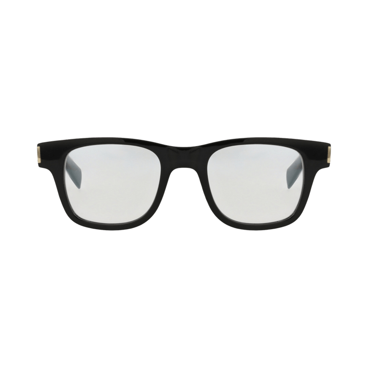 Saint Laurent Square-Frame Acetate Sunglasses — Black