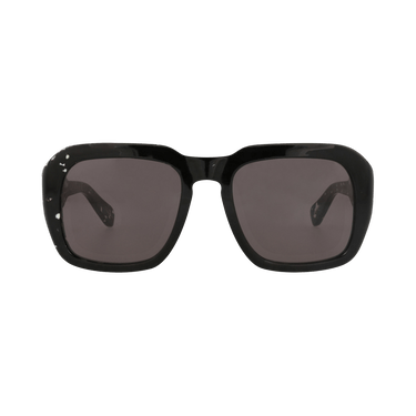 Chloé Square-Frame Recycled Acetate Sunglasses — Black