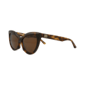 Balenciaga Cat Eye-Frame Acetate Sunglasses — Brown