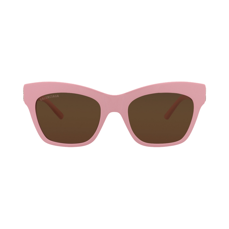Balenciaga Cat Eye-Frame Acetate Sunglasses — Pink