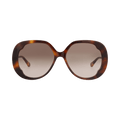 Chloé Round-Frame Recycled Acetate Sunglasses — Brown