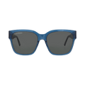 Balenciaga Square-Frame Acetate Sunglasses — Blue