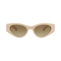Chloé Cat Eye-Frame Recycled Acetate Sunglasses — Cream