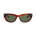 Gucci Cat Eye-Frame Recycled Acetate Sunglasses — Brown