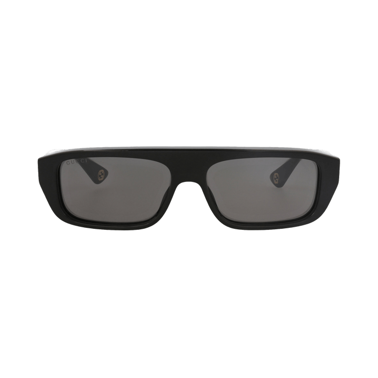 Gucci Square-Frame Recycled Acetate Sunglasses — Black