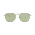 Gucci Square-Frame Metal Sunglasses — Silver