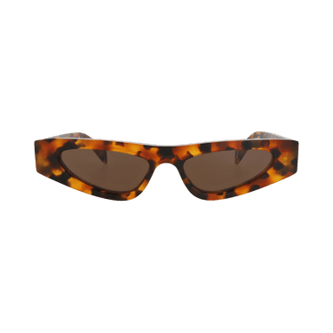 Gucci Cat Eye-Frame Recycled Acetate Sunglasses — Brown