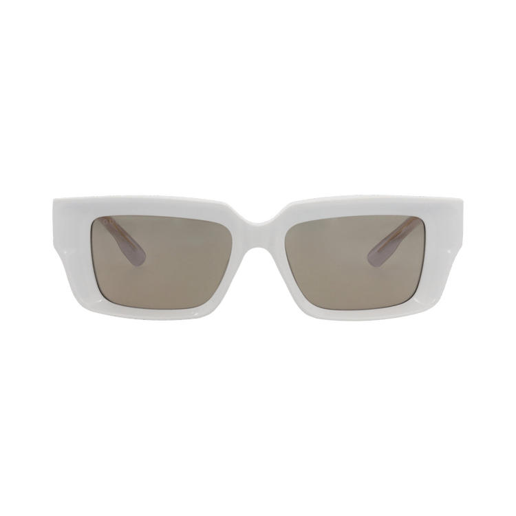Gucci Square-Frame Recycled Acetate Sunglasses — Grey
