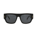 Gucci Square-Frame Recycled Acetate Sunglasses — Black
