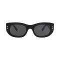 Gucci Square-Frame Recycled Acetate Sunglasses — Black