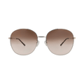 Gucci Round-Frame Metal Sunglasses — Silver