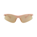 Gucci Shield-Frame Injection Sunglasses — Pink