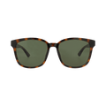 Gucci Square-Frame Injection Sunglasses — Brown