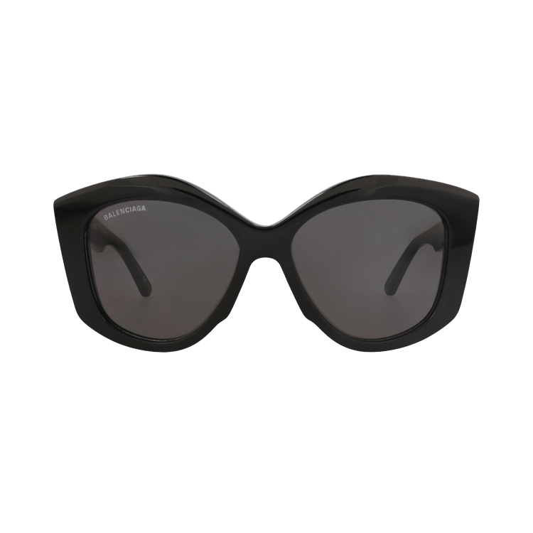Balenciaga Cat Eye-Frame Acetate Sunglasses — Black