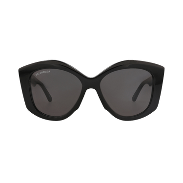 Balenciaga Cat Eye-Frame Acetate Sunglasses — Black
