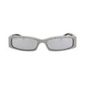 Gucci Square-Frame Recycled Acetate Sunglasses — Black