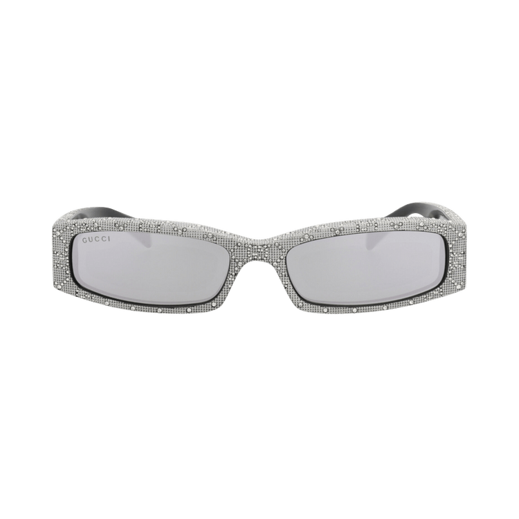Gucci Square-Frame Recycled Acetate Sunglasses — Black