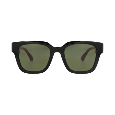 Gucci Square-Frame Recycled Acetate Sunglasses — Black