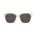 Balenciaga Square-Frame Acetate Sunglasses — Cream