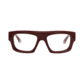 Gucci Square-Frame Recycled Acetate Sunglasses — Red