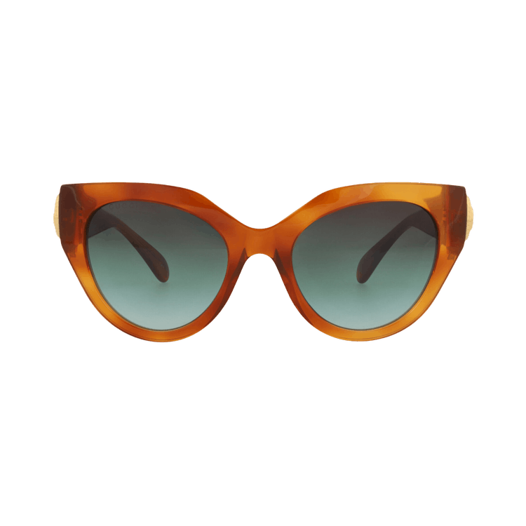 Gucci Cat Eye-Frame Recycled Acetate Sunglasses — Brown