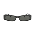 Gucci Square-Frame Recycled Acetate Sunglasses — Black