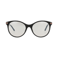 Gucci Round-Frame Recycled Acetate Sunglasses — Black