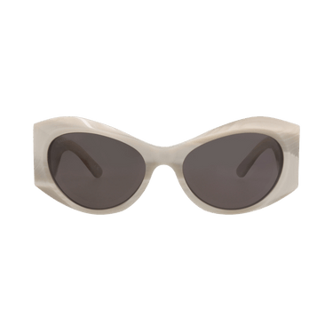 Balenciaga Cat Eye-Frame Bio-Injection Sunglasses — Grey