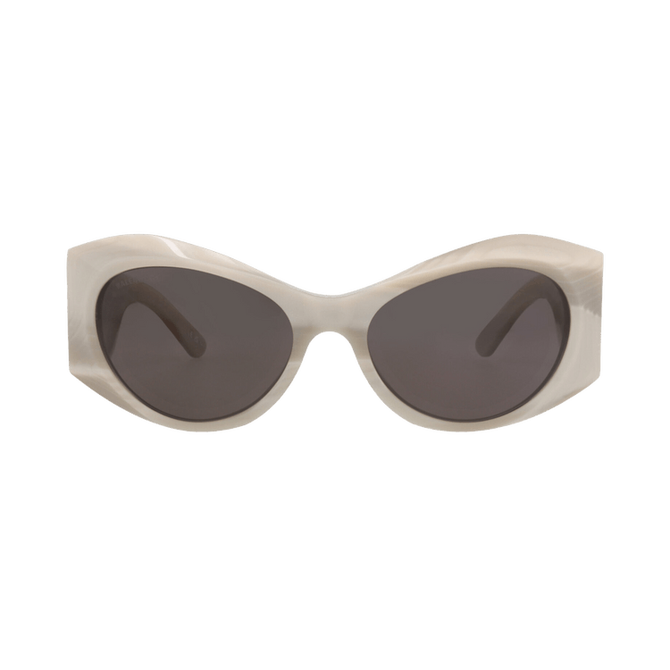 Balenciaga Cat Eye-Frame Bio-Injection Sunglasses — Grey