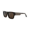 Gucci Square-Frame Recycled Acetate Sunglasses — Brown