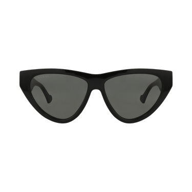 Gucci Cat Eye-Frame Recycled Acetate Sunglasses — Black