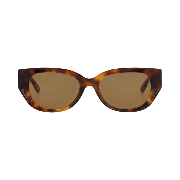 Gucci Cat Eye-Frame Recycled Acetate Sunglasses — Brown