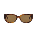 Gucci Cat Eye-Frame Recycled Acetate Sunglasses — Brown