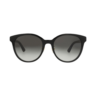 Gucci Round-Frame Acetate Sunglasses — Black