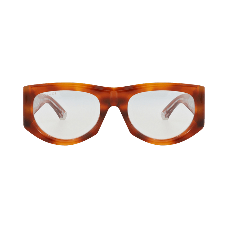 Gucci Cat Eye-Frame Recycled Acetate Sunglasses — Brown