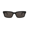 Balenciaga Square-Frame Recycled Acetate Sunglasses — Black
